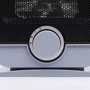 Electric Heater PTC-1500A1 2000W Black And White Bathroom Office Use Overheat Protection Tipping Safety Feature - Product Image 1