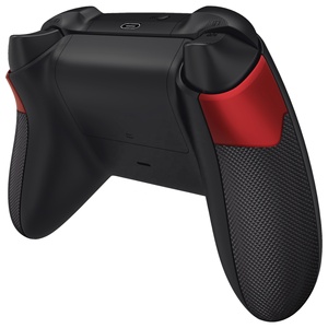 Poignées en caoutchouc antidérapantes de performance rouge écarlate, panneaux arrière de remplacement, rails latéraux pour manette Xbox Series X S - Product Image 4