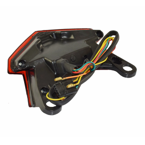 Feu arrière LED pour moto, clignotant de freinage intégré, lampe pour Kawasaki Z800 ZX-6R Z125 - Product Image 5