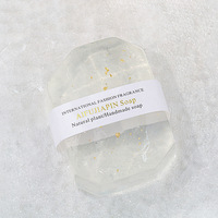 Savon en forme de diamant, cristal, pierre précieuse, feuille d'or, éclaircissant, naturel, pour le corps et les mains, cadeaux de mariage