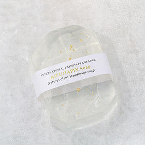 Jabón de Diamante en Forma de Gema de Cristal con Lámina de Oro, Jabón Natural en Barra para Aclarar la Piel, Jabón para Limpiar Manos y Cuerpo, Regalos de Boda - Product Image 4