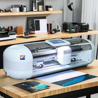 ZYJJ - Plotter de Corte de Vinilo Portátil de Escritorio Mini A3 Más Vendido para Cortar Etiquetas, Impresora de Etiquetas, Plotter de Corte de Letreros