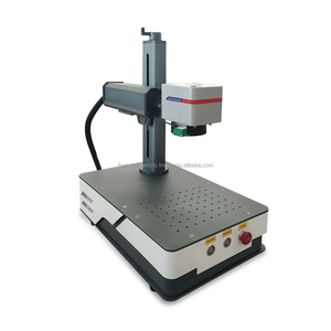 Mini cầm tay sợi Laser đánh dấu Máy 20 Wát 30 Wát Mini + laser + đánh dấu + máy với 110*110 mét Kích thước sg7110 galvo đầu đôi màu Đỏ - Product Image 1