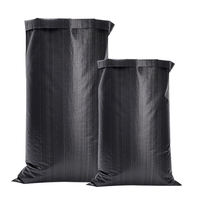 Sacs tissés transparents blancs bon marché de 5 kg, 10 kg, 25 kg pour l'emballage du riz, sacs tissés en PP de 50 kg pour le riz