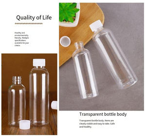 Botella de Plástico PET Transparente de 5/10/20/30/50/80/100 ml - Envase Vacío de Grado Alimenticio para Muestras y Empaquetado de Pequeños Lotes - Product Image 3