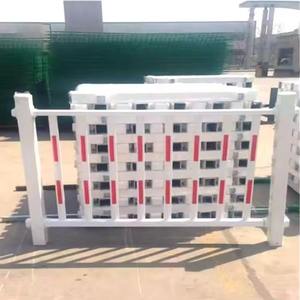 Barandilla de Acero Galvanizado Soldada para Comunidades Escolares, Valla de Hierro para Muros, Poste de Protección para Patios de Villas, Ingeniería <span class=keywords><strong>Municipal</strong></span> para Exteriores - Product Image 4