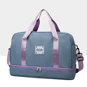 Bolsa de viaje de lona Oxford de gran capacidad con diseño de moda personalizado estilo personal personalizable - Product Image 6