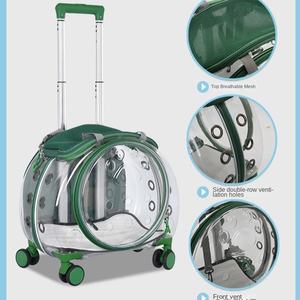 Custodia in plastica trasparente per animali domestici alla moda zaino portatile per gatti multifunzione per auto che trasporta la capsula spaziale per gatti - Product Image 3