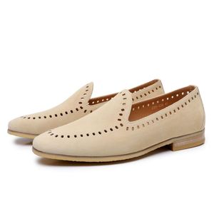 Chaussures pour hommes de luxe de haute qualité, d'inspiration britannique, en cuir véritable, fabriquées à la main, respirantes, imperméables, légères, pour l'automne - Product Image 1