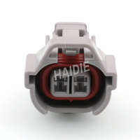 Conector de Carcasa de Inyector Eléctrico Automotriz de 2 Pines Hembra, Accesorios para Cableado, 6189-0074 6189-0039
