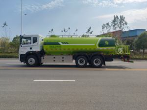 Camion pulvérisateur d'eau électrique 20M3 pour l'irrigation et l'ensemencement, véhicule sanitaire à énergie nouvelle - Product Image 4