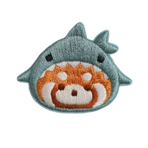 Toppe Ricamate Autoadesive a Forma di Panda Rosso, Applicazioni Assortite di <span class=keywords><strong>Animali</strong></span> per Cosplay, Abbigliamento e Lavoretti Fai-da-Te per Bambini - Product Image 5