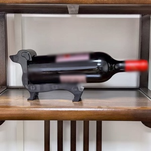 Support de Bouteille de Vin Nouveau Design Teckel – Boîte de Rangement de Cuisine Pratique et Décorative pour la Maison - Product Image 1