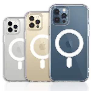 नई पहुंचे चुंबकीय स्पष्ट फोन के मामले में magesafe पारदर्शी चुंबकीय मामले iPhone के लिए iPhone के लिए 14 मामले 12 प्रो मैक्स 13 प्रो मैक्स 11