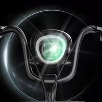 Vélo électrique urbain 48V 350W, batterie au plomb-acide, cadre en acier au carbone, roues de 20 pouces, suspension arrière, assistance au pédalage, freins à disque doubles, LED
