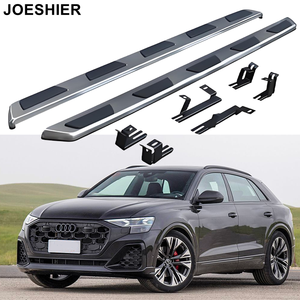 JOESHIER Luxury & Off-Road Protection Side <b>Steps</b> Running Board for Audi Q8 2022+ SUV Aluminum Alloy - Product Image 3