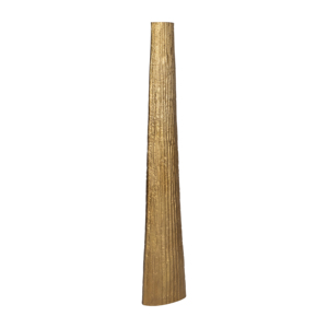 Vaso da terra conico moderno in metallo e alluminio per soggiorno, camera da letto, ufficio domestico - Product Image 2