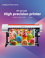 Impresora Eco Solvente MOOTOOM Más Económica de 1.6m con Cabezal Xp600/i3200, Impresora de Inyección de Tinta de 5 pies para Lona, Vinilo y Adhesivos, Plotter para Exteriores