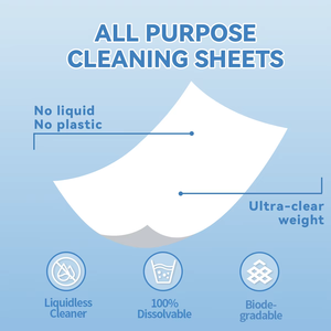 Folhas de Limpeza Multiuso com Aroma de Limão Nuohui, Tiras de Limpeza Personalizadas Dissolúveis, Folhas de Limpeza Ecológicas para Pisos - Product Image 3