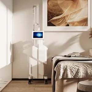 Equipamento médico 2 em 1 para mulheres, máquina fracionária de laser CO2, equipamento de rejuvenescimento vaginal + máquina a laser de diodo 980nm