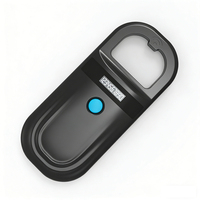 Lector RFID ISO 11784/11785 PT180 EM4305 134.2kHz para Etiquetas de Oreja de Animales, Microchip, Escáner de Identificación, Mini Etiqueta