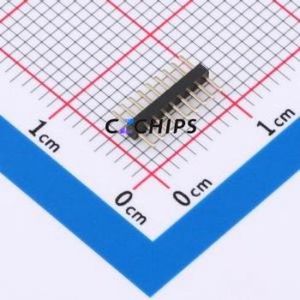 PZ1.0-UP1D-9A Pin Header P=1mm Connector ( Pin Structure: 1x9P )( Pitch: 1mm )( Round Pin / Square Pin: Pin Header ) - Product Image 1