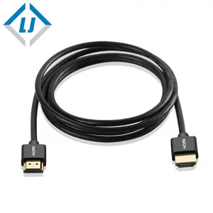 Ultra Slim 4.5MM M/M HDMI to HDMI cable (HDTV 2160P 1.8M) with CE ROHS certificates for PS4 SET-UP BOX