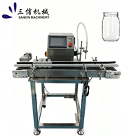 Machine de remplissage de bureau compacte 5ml-2000ml pour petites entreprises