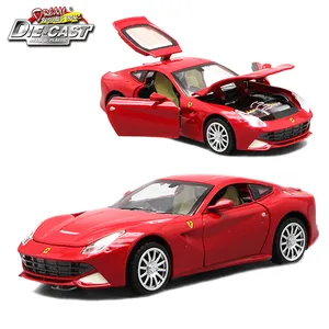 Diecast पैमाने पर मॉडल खिलौने खेल कारों, संग्रह वाहन के साथ लड़कों के लिए अलग अलग रंग