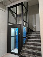 Fabrika Fiyatı 4 Kişilik 2-6 Katlı Mini Ev Asansörü Küçük Konut Asansörü Villa Loft Asansörü Çok Katlı Villalar İçin