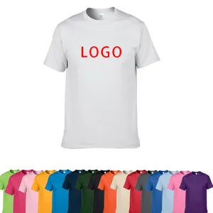 Di alta Qualità 100% T-Shirt in Cotone Stampa Men T Shirt Proprio Disegno di Marca Logo T Shirt Bianco Più Il Formato T-Shirt Da Uomo Graphic T Shirt