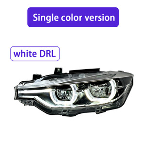Pour les BMW Série 3 F30 F35 (2013-2018), Ensemble de phares LED DRL bicolores modifiés, Phares de style Spoon, DRL bicolores améliorant la visibilité - Product Image 4
