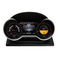 Panel Instrumen LCD Digital untuk Mobil Benz ML GL G-Class GLE GLS 2012-2019 W166 W463 Speedometer Kokpit Virtual