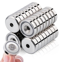 Kostenlose Muster: Starker D20x7 Pot-Rundmagnet aus Neodym, Befestigung mit M3 M4 M5 Schrauben