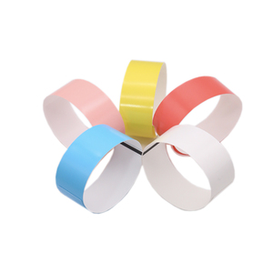 Pulseras todo incluido de silicona lisas baratas a todo color autoadhesivas impermeables - Product Image 5