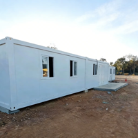 Maisons conteneurs de luxe de qualité exceptionnelle PTH 40 pieds à assembler rapidement en kit