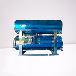 Esterilizador de alimentos de alta presión de acero inoxidable 304 personalizable Autoclave Larga vida útil para embotellado Envasado al vacío - Product Image 1