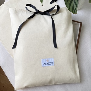 BSCI Cotton Canvas <b>Envelope</b> Bag Clothing Packaging Women's Bag Packaging Linen <b>Envelope</b> Dust Pouch - Product Image 5