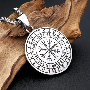 yunnique Norse Viking Odin Rune Pendant <b>Tree</b> Of Life Stainless Steel <b>Necklace</b> Men's Jewelry Gift - Product Image 4