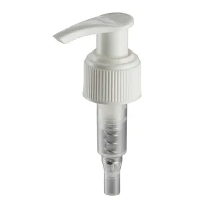 24mm 28mm קרם משאבת dispenser פלסטיק חלק/מצולע משאבת קרם