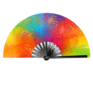 Abanico Plegable de Alta Calidad y Gran Sonido, Diseño Personalizado LGBT Arcoíris Orgullo, de Plástico de Alta Visibilidad - Product Image 6