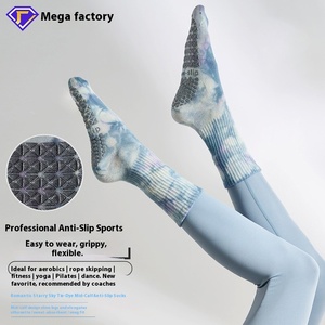 Vớ Yoga giữa Thùng mùa thu cho Nữ Vớ thể thao & thể dục chống mùi thấm mồ hôi chống trơn trượt - Product Image 2