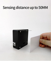 Serrure intelligente pour tiroir et armoire, électronique, RFID 13,56 MHz, déverrouillage par carte IC, serrure intelligente sans clé, capteur, stockage en nuage pour porte en bois