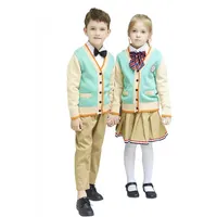 大人のための制服国際学校制服男の子女の子デザインカスタム高校制服色