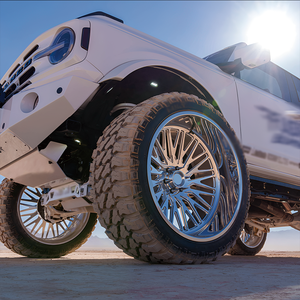 Llantas de aluminio forjado de plato profundo para camionetas 26x12J 6x139.7 8x180, multirradio brillante, para GMC Pickup, ruedas American Force, llantas para coche - Product Image 1