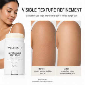 <span class=keywords><strong>Crème</strong></span> Végane Exfoliante et Nourrissante pour Peaux Rugueuses et Irrégulières, Cible les Points Noirs et les <span class=keywords><strong>Poils</strong></span> <span class=keywords><strong>Incarnés</strong></span>, Éclaircissante à l'Acide Glycolique - Product Image 5