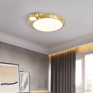 Altavoz Inteligente Xiao Ai Modelo 2021, Incorpora Lámpara de Techo de Cobre para Dormitorio, Diseño Simple, Moderno, Elegante y Lujoso, Tmall Genie - Product Image 2