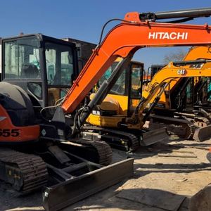 Excavatrice Hitachi ZX55-5A d'occasion, 90% neuve, d'origine japonaise, 5 tonnes, mini-excavatrice Hitachi d'occasion, à vendre - Product Image 5