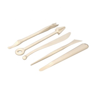 Ensemble d'outils de poterie d'<span class=keywords><strong>argile</strong></span> en plastique de 5 pièces pour sculpter et peindre pour sculpter <span class=keywords><strong>l</strong></span>'art - Product Image 3