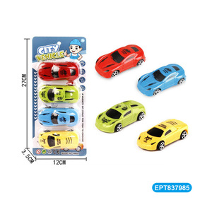 EPT Pull Back Firefighting Series 4 Packs Car Toy Citiy Traffic Fir veicolo di emergenza camion giocattoli auto Camiones De Juguete - Product Image 4